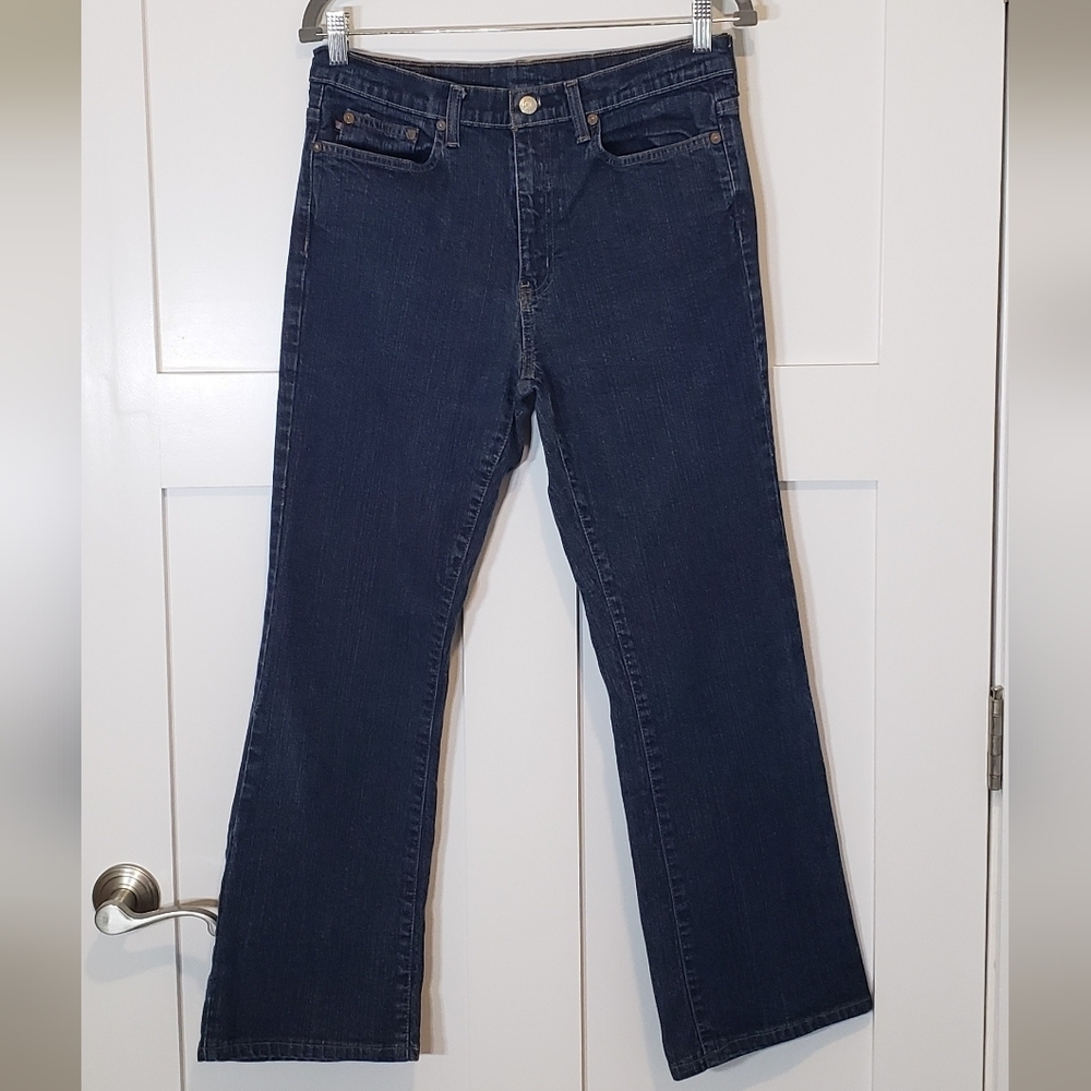 Ralph Lauren Polo Classic Fit Stretch Jeans Darkwash Boot Cut Size 10 X …